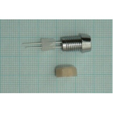 R10h - ABS Silver Holder Ø 10 mm